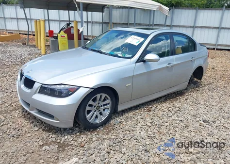 2006 BMW 325I z USA, uszkodzony, nr VIN WBAVB13566PT24239